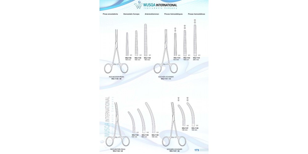 Hemostatic Forceps 